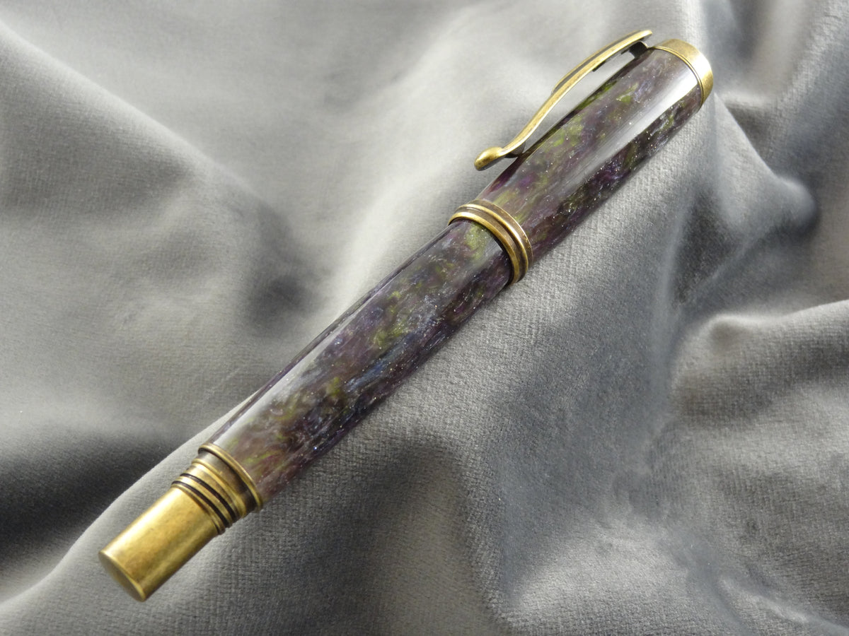 Crystal Agate Rollerball Ink Pen