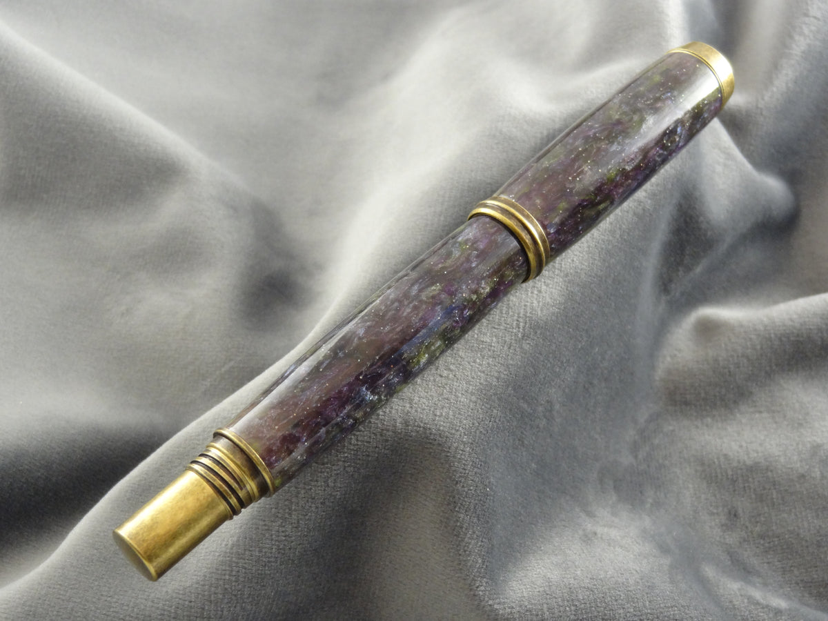 Crystal Agate Rollerball Ink Pen