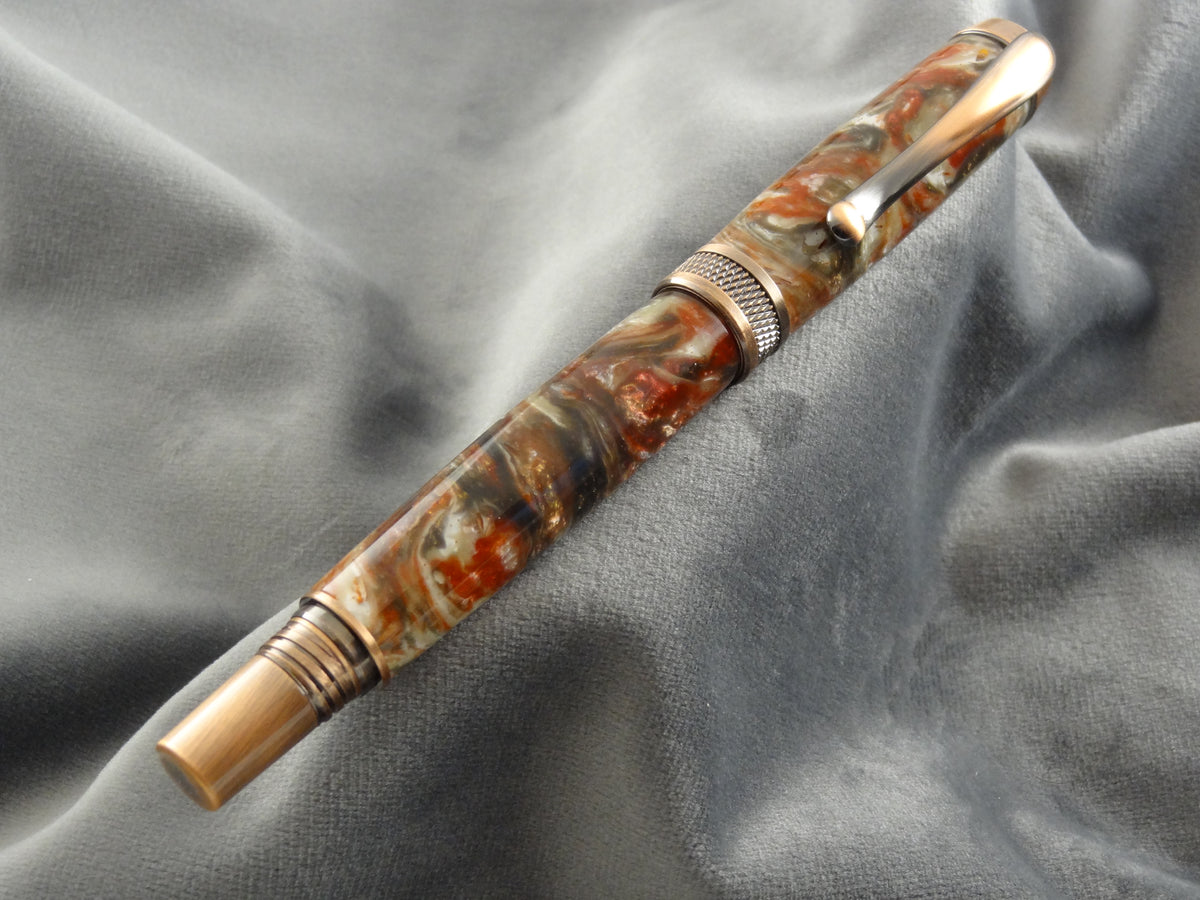 Cinnamon Swirl Rollerball Ink Pen