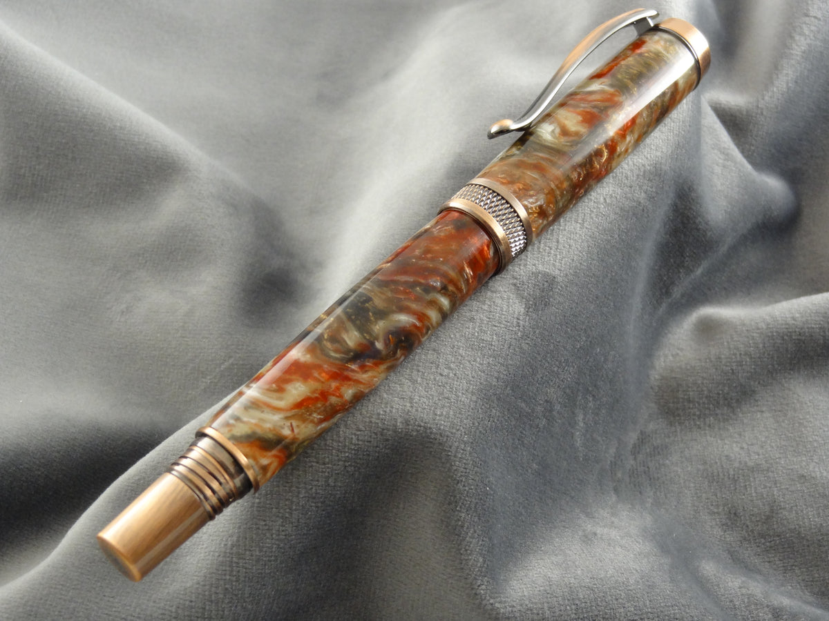 Cinnamon Swirl Rollerball Ink Pen
