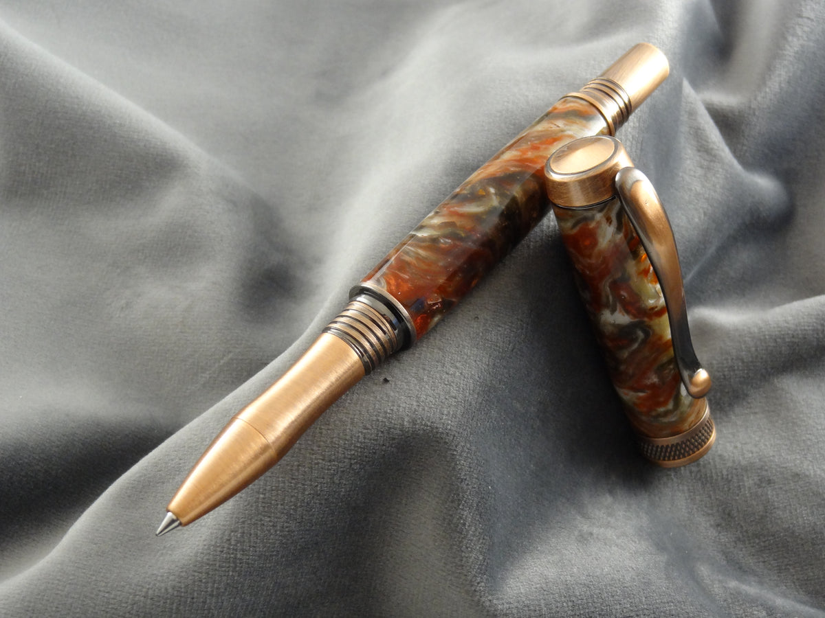 Cinnamon Swirl Rollerball Ink Pen