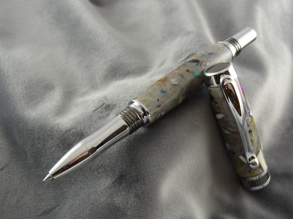 Terrazzo Confetti Rollerball Ink Pen