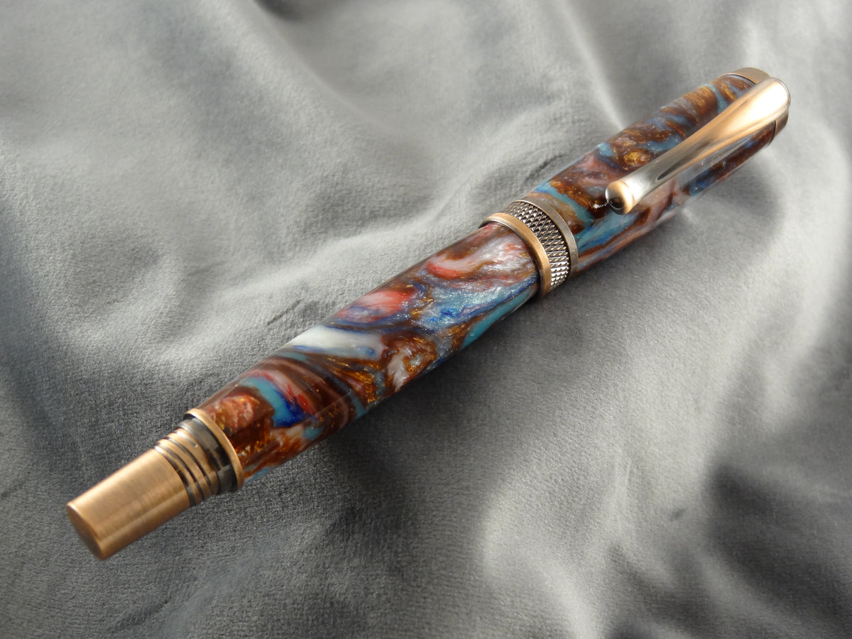 Sand and Seafoam Rollerball Ink Pen