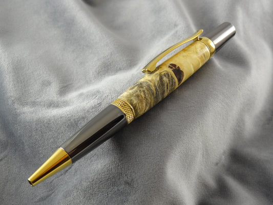 Buckeye Burl Rollerball Ink Pen