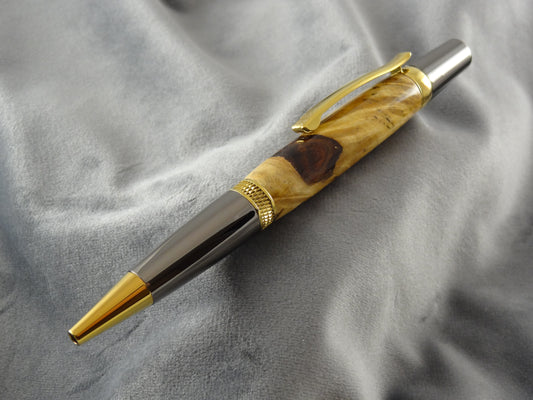 Buckeye Burl Rollerball Ink Pen