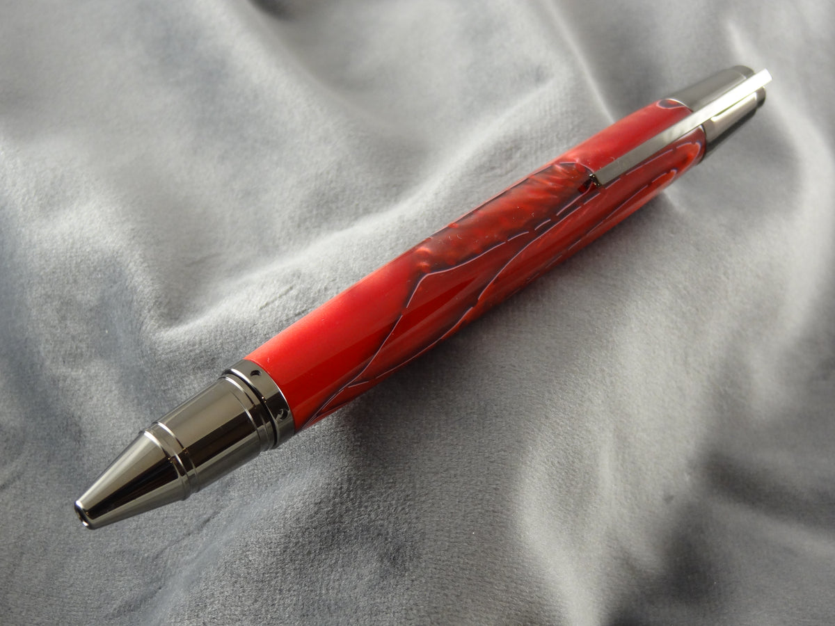Strawberry Mesh Acrylic Ink Pen