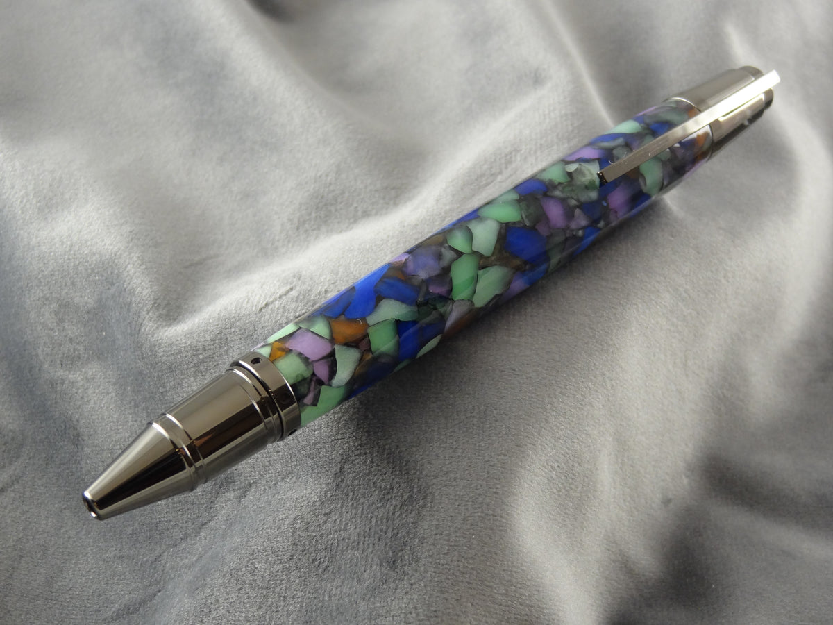 Abalone Quartz Shell Acrylic Ink Pen