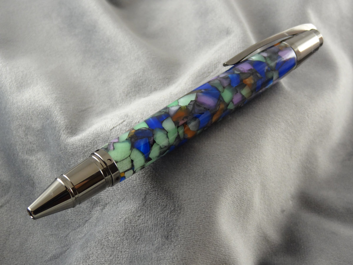 Abalone Quartz Shell Acrylic Ink Pen
