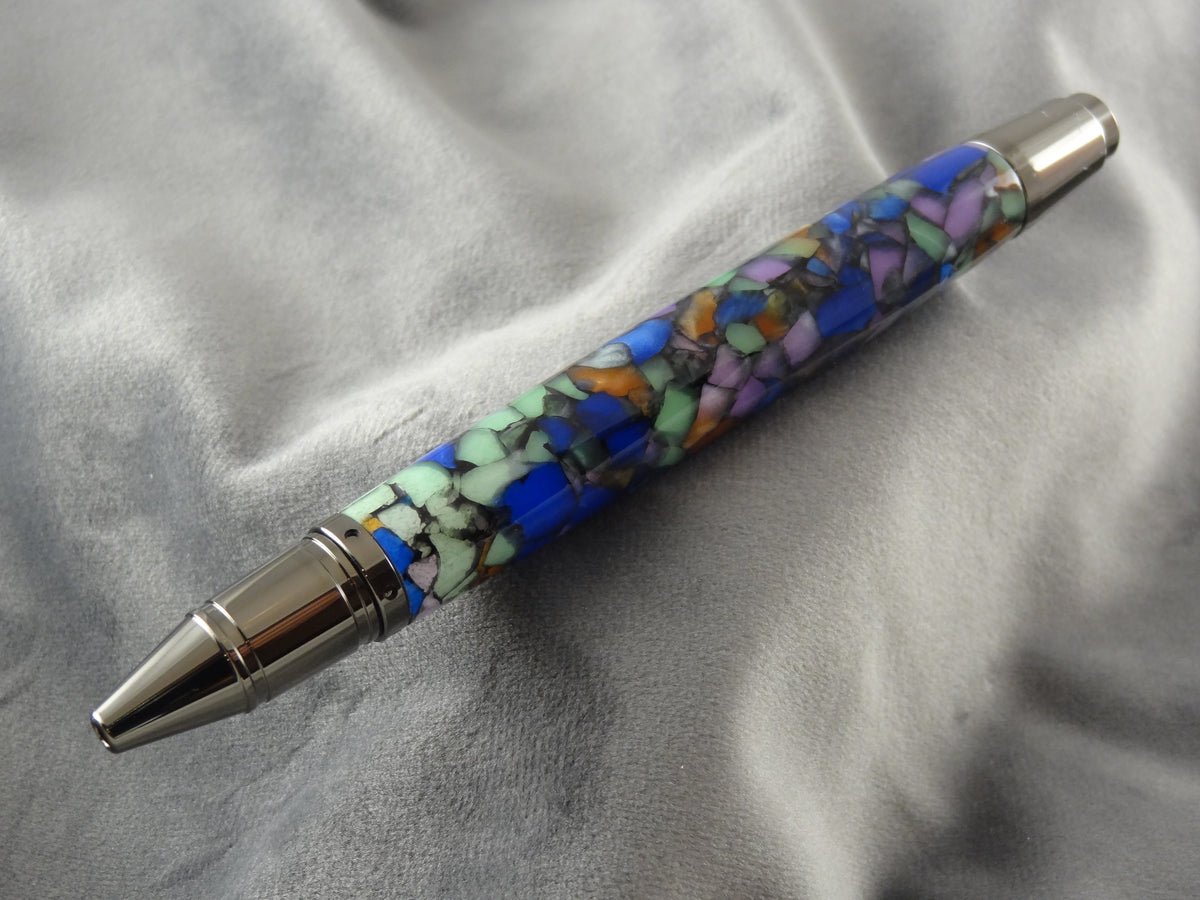 Abalone Quartz Shell Acrylic Ink Pen