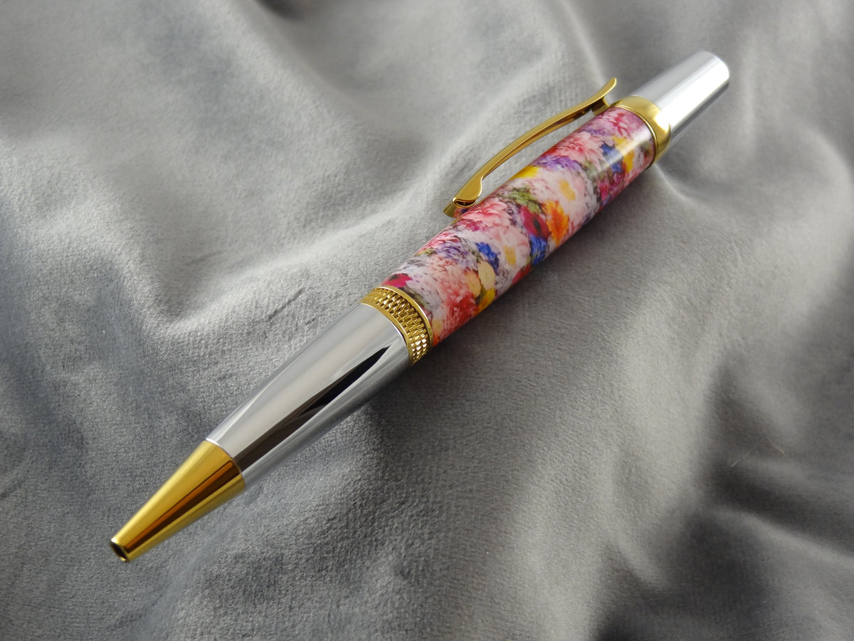 Spring Flower Bouquet Rollerball Ink Pen