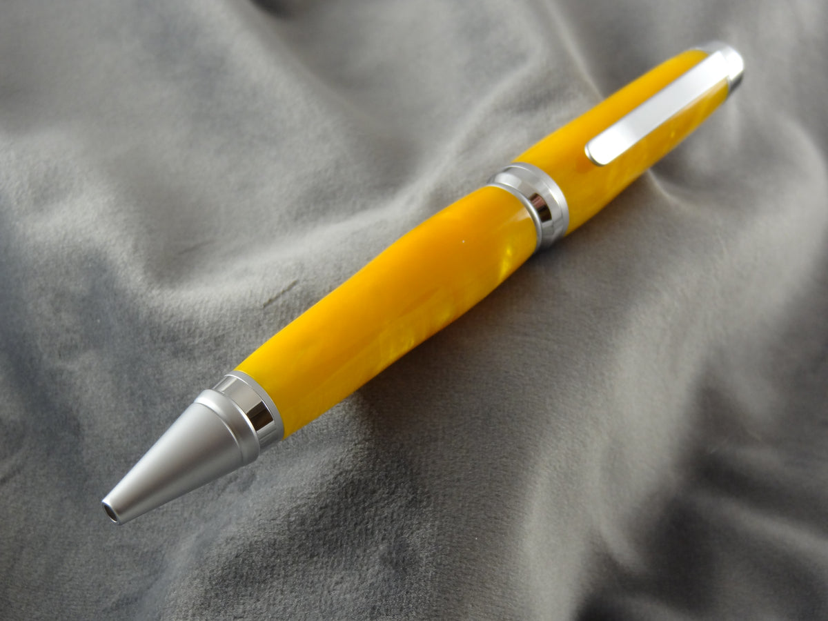 Orange Creamsicle Acrylic Ink Pen