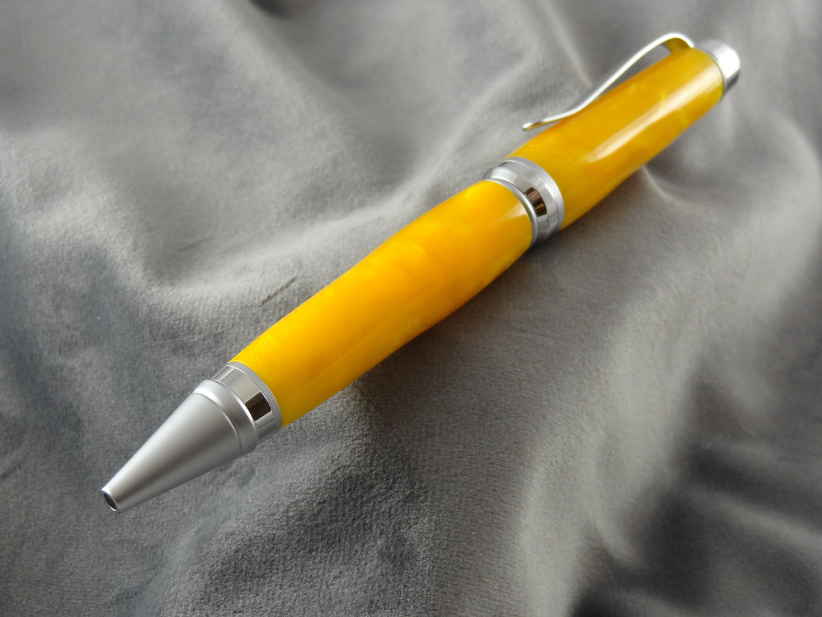 Orange Creamsicle Acrylic Ink Pen