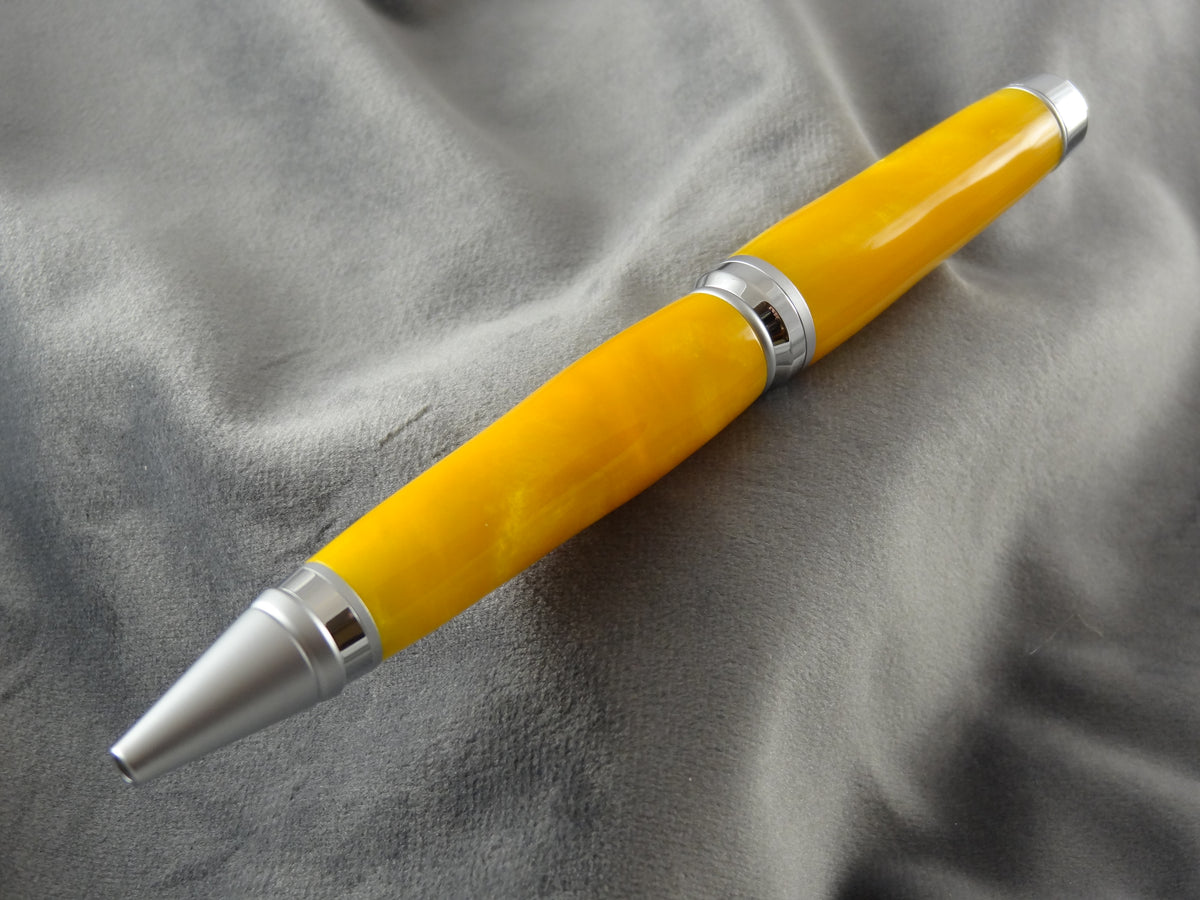 Orange Creamsicle Acrylic Ink Pen