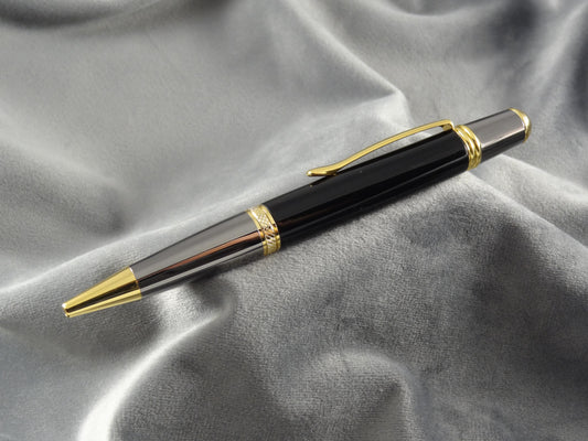 Black Ebony Wooden Ink Pen