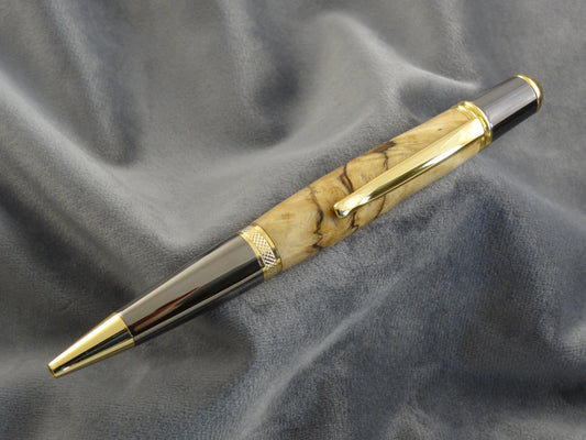 Spalted Maple Burl Ink Pen