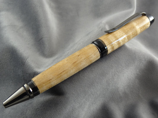 Tiger Maple Cigar Style Ink Pen
