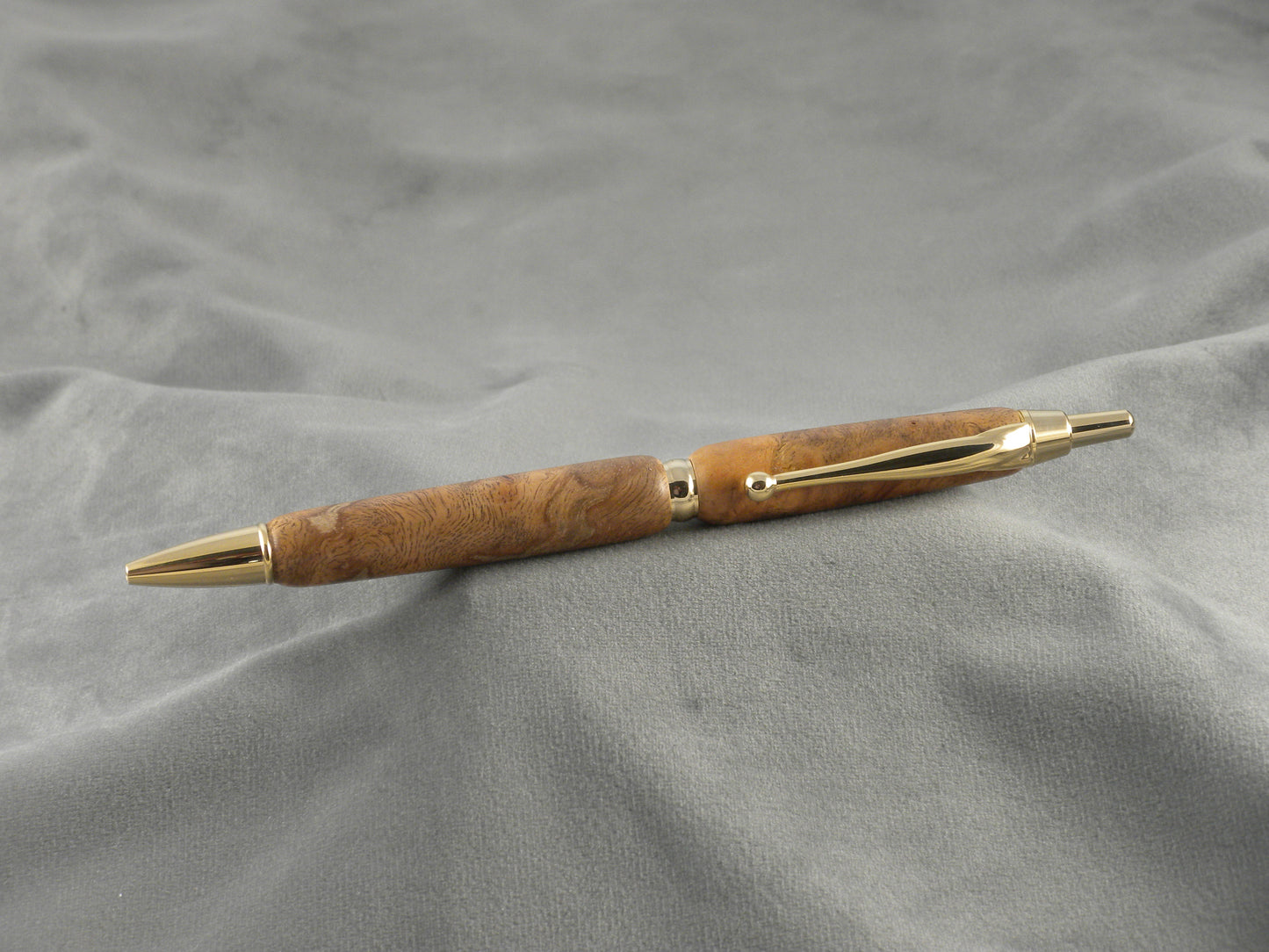 Camphor Burl Click Pen