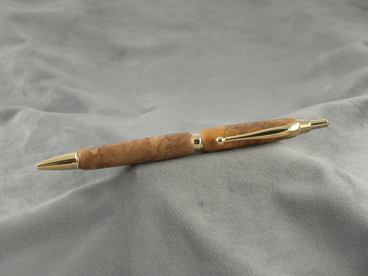 Camphor Burl Click Pen