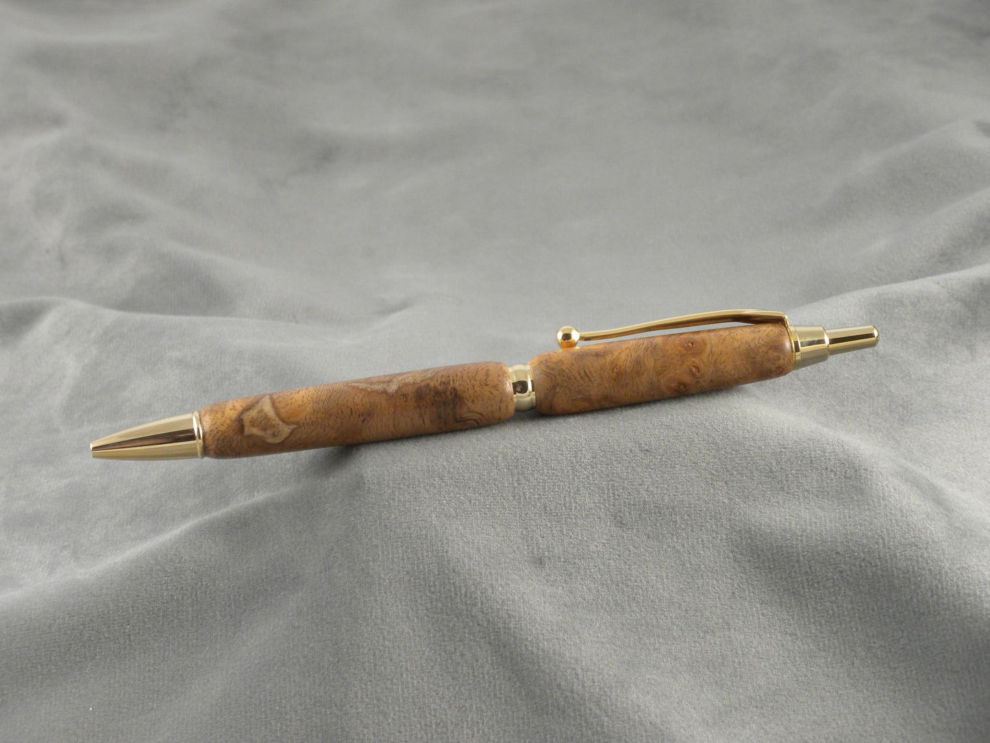 Camphor Burl Click Pen