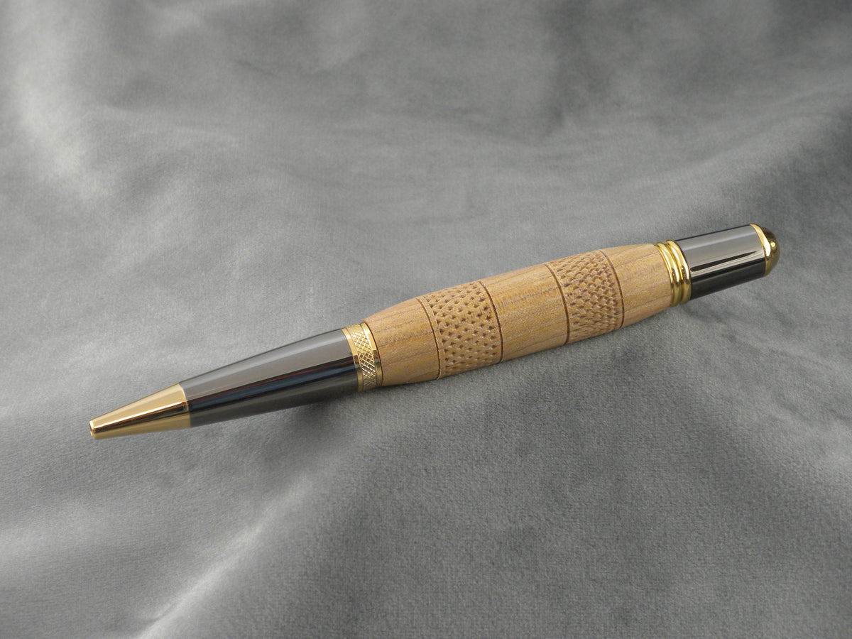 Oak Ballpoint Pen with Texture