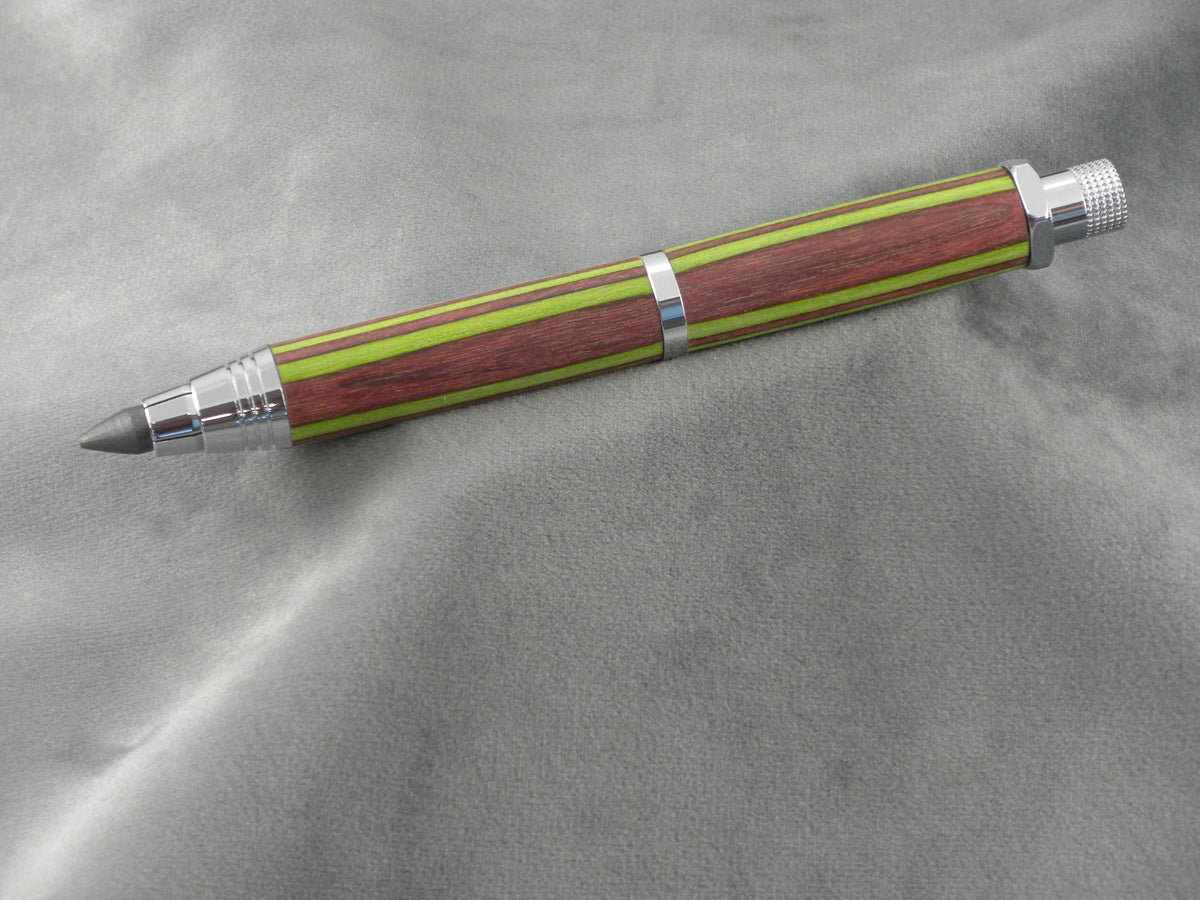 Artists Sketch Pencil Purple Heart and Dyed Wood