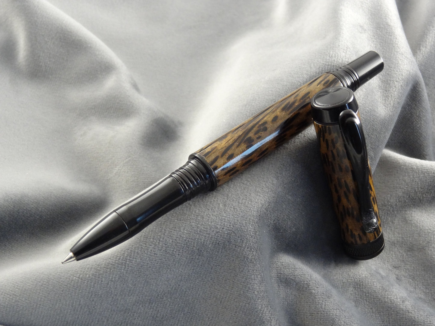 Black Palm Rollerball Ink Pen